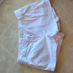 Women's White 3" J. Crew shorts size 8